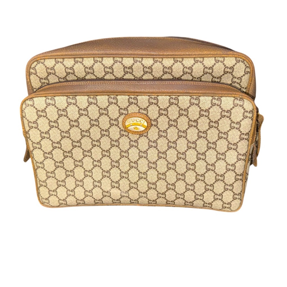 Gucci Supreme Vintage Bag With Strap